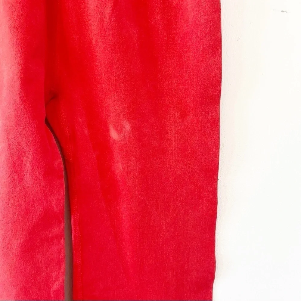 FRER PEOPLE Good Karma Red Leggings In Red XS/S NEW